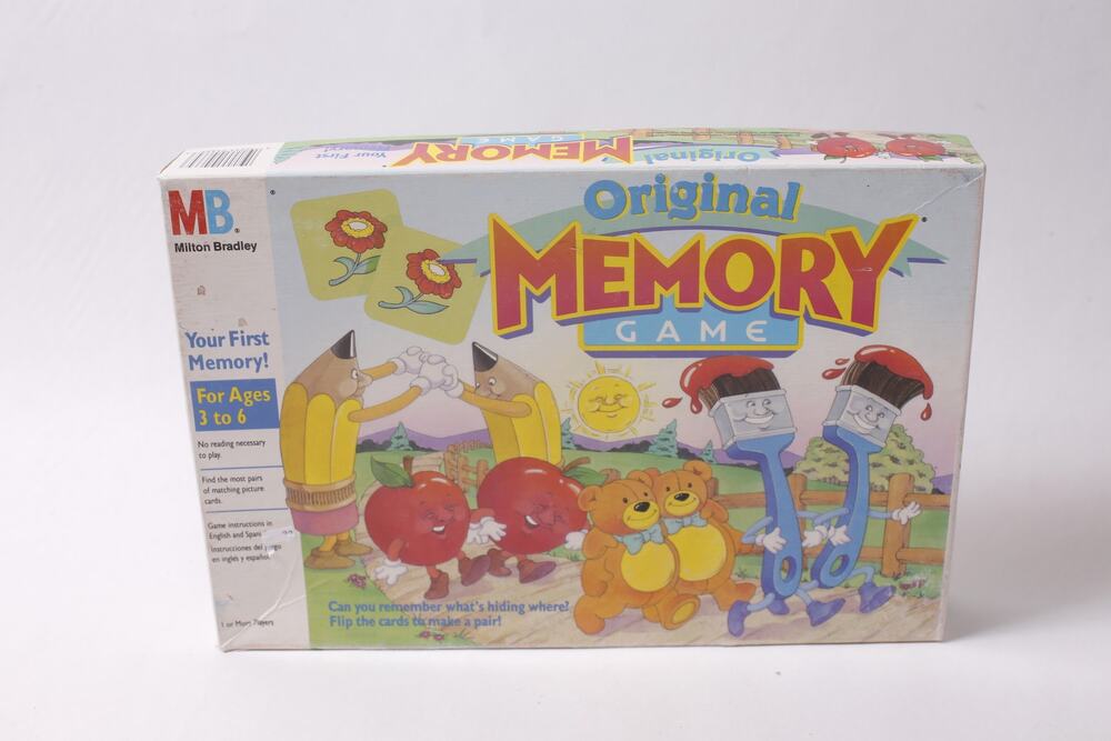 1994 Original Memory Game by Milton Bradley Classic Collectible ~ 260622-WH 1356